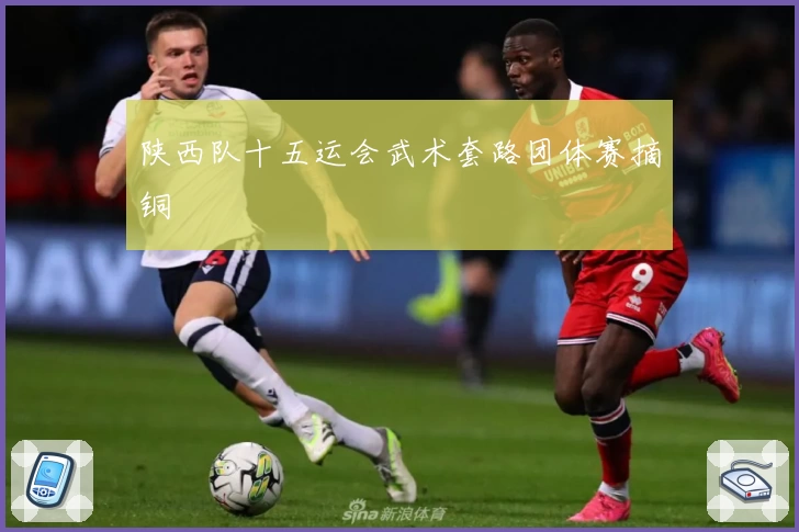 陕西队十五运会武术套路团体赛摘铜